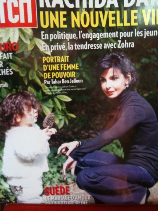 Zohra a disparu des pages de l'état civil de Paris, mais à réaparu dans les pages de Paris Match. Miracle, miracle !!!
